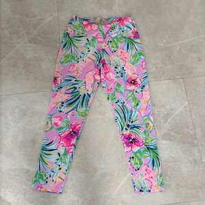 Lilly Pulitzer Vibrant Floral Skinny Pants